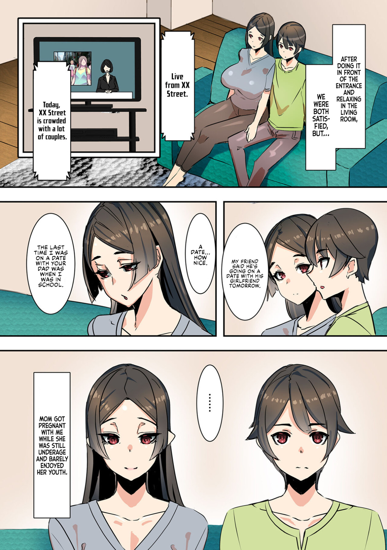 Hentai Manga Comic-My Lover Is My Own Mother-Read-12